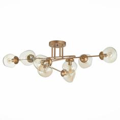 Потолочная люстра evoluce more sle155702-08 (evoluce) золотой 985x330 см.