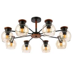 Потолочная люстра evoluce rasco sle108102-08 (evoluce) золотой 350 см.