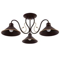 Потолочная люстра evoluce ciolla sle120402-03 (evoluce) коричневый 240 см.