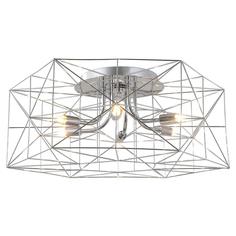 Потолочная люстра lussole grlsp-9930 (lussole) серебристый 230 см.