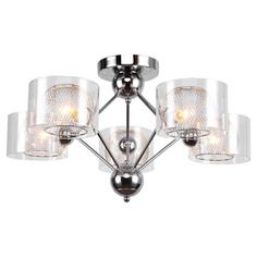 Потолочная люстра lussole lgo lanier lsp-8279 (lussole) серебристый 340 см.