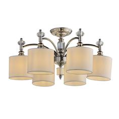 Потолочная люстра lumien hall стинтино lh1050/6c-nk-bg (lumien hall) бежевый 340 см.