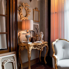 Зеркало (to4rooms) бирюзовый 54x65 см.