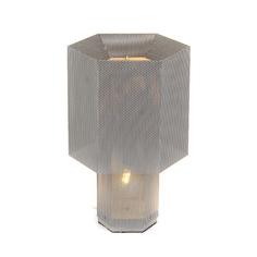 Настольная лампа (to4rooms) серебристый 27x42x27 см.