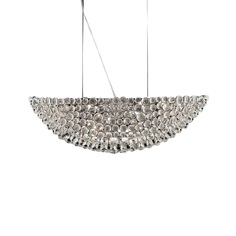 Подвесной светильник (to4rooms) прозрачный 58x120 см.