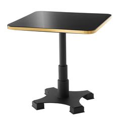 Обеденный стол (to4rooms) черный 74x75x74 см.