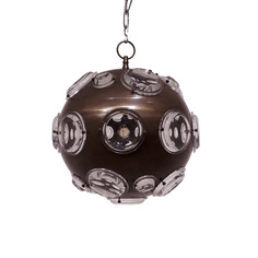 Подвесной светильник (to4rooms) коричневый 48x55x48 см.