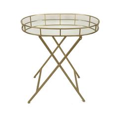 Стол-поднос sofiene (to4rooms) золотой 61x68x41 см.