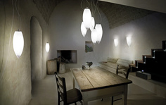 Подвесной светильник (to4rooms) золотой 12x29x12 см.
