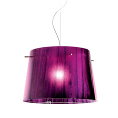 Подвесной светильник (to4rooms) фиолетовый 37x25x37 см.