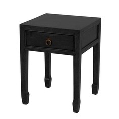 Прикроватная тумба (to4rooms) черный 40x53x40 см.