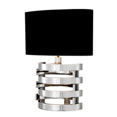 Настольная лампа (to4rooms) черный 35x50x35 см.