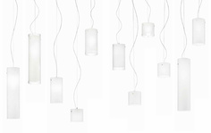 Подвесной светильник (to4rooms) белый 30x15x15 см.