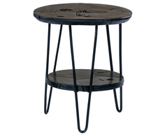 Стол (to4rooms) черный 45x50x45 см.