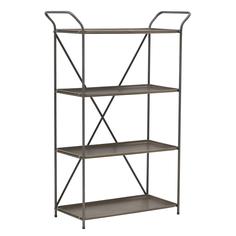 Стеллаж (to4rooms) черный 97x144x40 см.