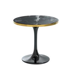 Приставной столик (to4rooms) черный 55x52x55 см.
