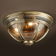 Потолочный светильник (to4rooms) золотой 33x20x33 см.