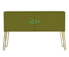 Стеллаж (to4rooms) зеленый 74x115x30 см.