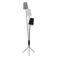 Лампа напольная, 3l (to4rooms) черный 35x155x35 см.