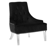 Кресло (to4rooms) черный 74x84x78 см.