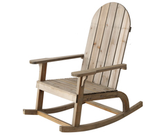 Кресло-качалка (to4rooms) коричневый 105x112x75 см.