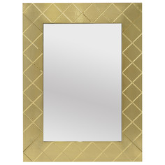 Зеркало настенное ashti (to4rooms) золотой 60x80x3 см.