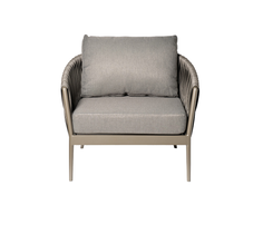 39ar-kres-3691 ser кресло муза серое 81,5*88,5*75см, оплетка лента (garda decor) серый