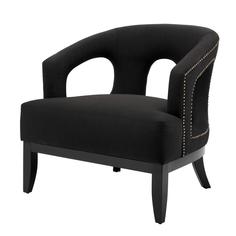 Кресло (to4rooms) черный 80x79x76 см.