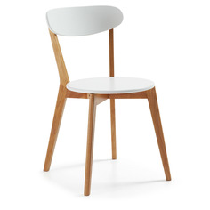 Стул luana (la forma) белый 49x80x55 см.