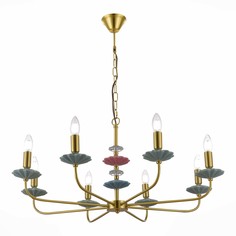 Люстра подвесная st luce attic sle1117-203-08 (st luce) золотой