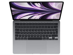 Ноутбук APPLE MacBook Air 13 (2022) (Русская / Английская раскладка клавиатуры) Space Grey (Apple M2/8192Mb/256Gb SSD/Wi-Fi/Bluetooth/Cam/13.6/2560x1664/Mac OS)