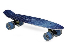 Скейт Black Aqua S0123 Blue