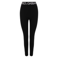 Хлопковые леггинсы Dolce & Gabbana
