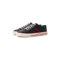 Кожаные кеды Tennis 1977 Gucci