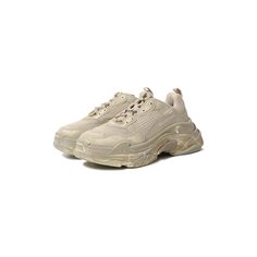 Комбинированные кроссовки Triple S Balenciaga