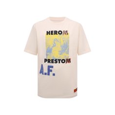 Хлопковая футболка Heron Preston