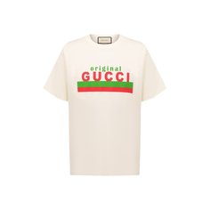 Хлопковая футболка Gucci