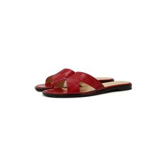 Шлепанцы из кожи крокодила Rubeus Milano