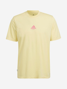 Футболка мужская adidas Padel Graphic, Желтый