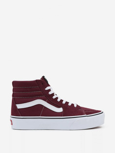 Кеды женские Vans Sk8-Hi Platform 2.0, Красный