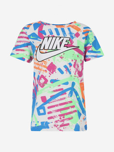 Футболка для мальчиков Nike Thrill Seeker Aop, Белый