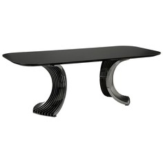 Обеденный стол vivienne vivienne, fratelli barri (mod interiors) черный 100x76 см.