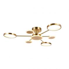 Потолочная светодиодная люстра aployt didian apl.015.07.33 (aployt) золотой 165 см.