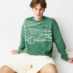 Мужская толстовка Lacoste Loose fit с круглым вырезом