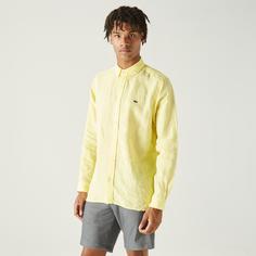 Мужская льнаная рубашка Lacoste Regular Fit