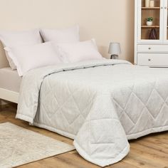 Покрывало Lucentezza, серое Cozy Home