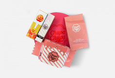 Подарочный набор косметики для лица, глаз и губ Chupa Chups