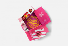 Подарочный набор косметики для лица, глаз и губ Chupa Chups