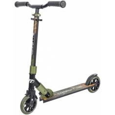 Самокат Tech Team складной comfort 145 r 1/4 колеса 145 мм рама alu black/green