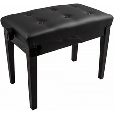 Flight Kb012 Bk - Банкетка для рояля/пианино, с подъемным механизмом (регулируемая)